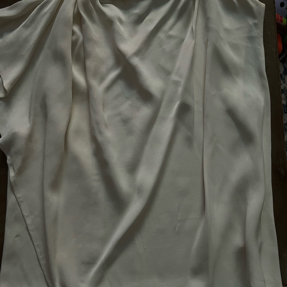 Topshop Cream Blouse